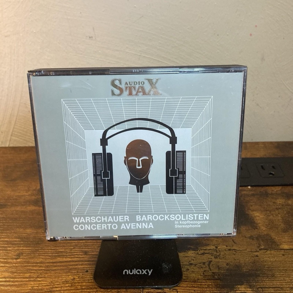 Stax Audio‎ CD Warschauer Barocksolisten Concerto Avenna Binaural Recording Rare